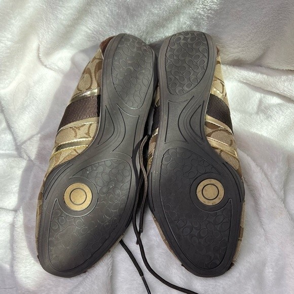 COACH Remonna monogram C Canvas Sneaker - Picture 5 of 7